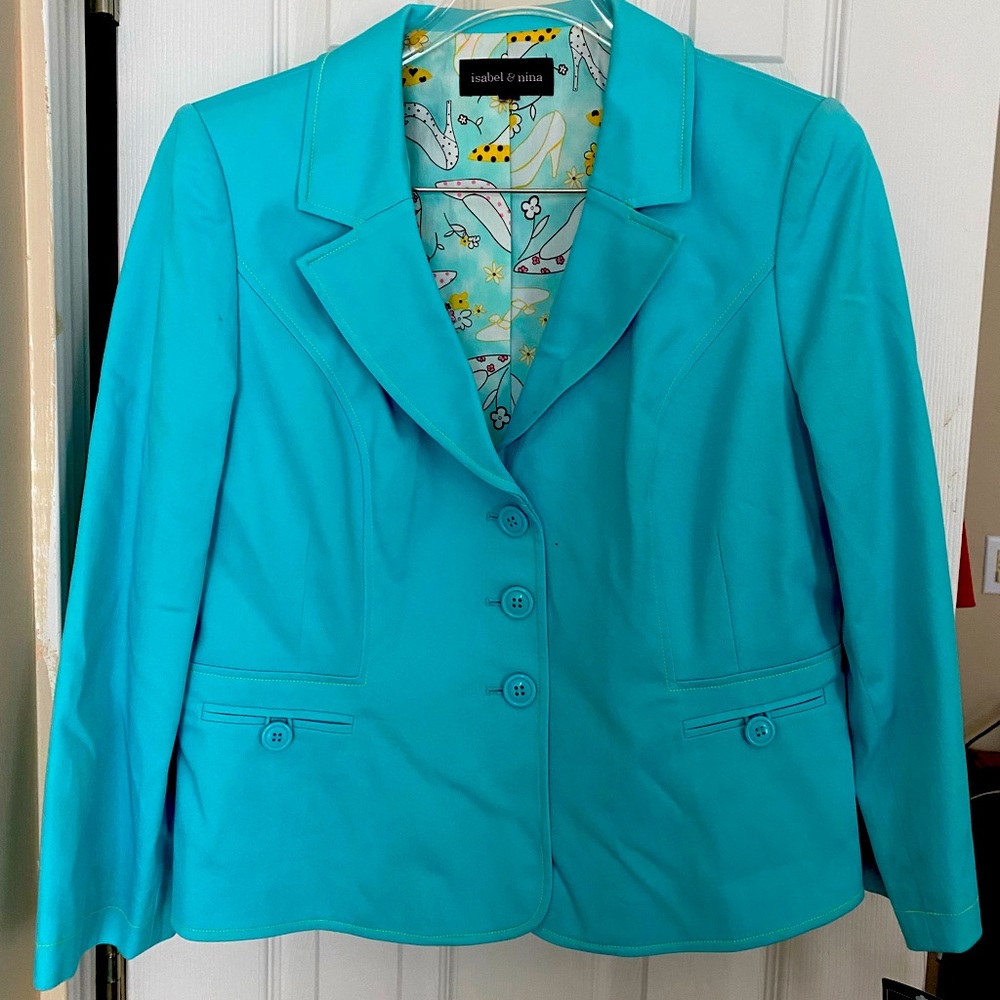 Isabel and Nina Blue Blazer NWT